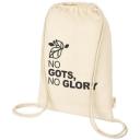 Image of Orissa 100 g/m² GOTS organic cotton drawstring backpack