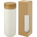 Image of Lumi 300 ml ceramic tumbler with bamboo lid